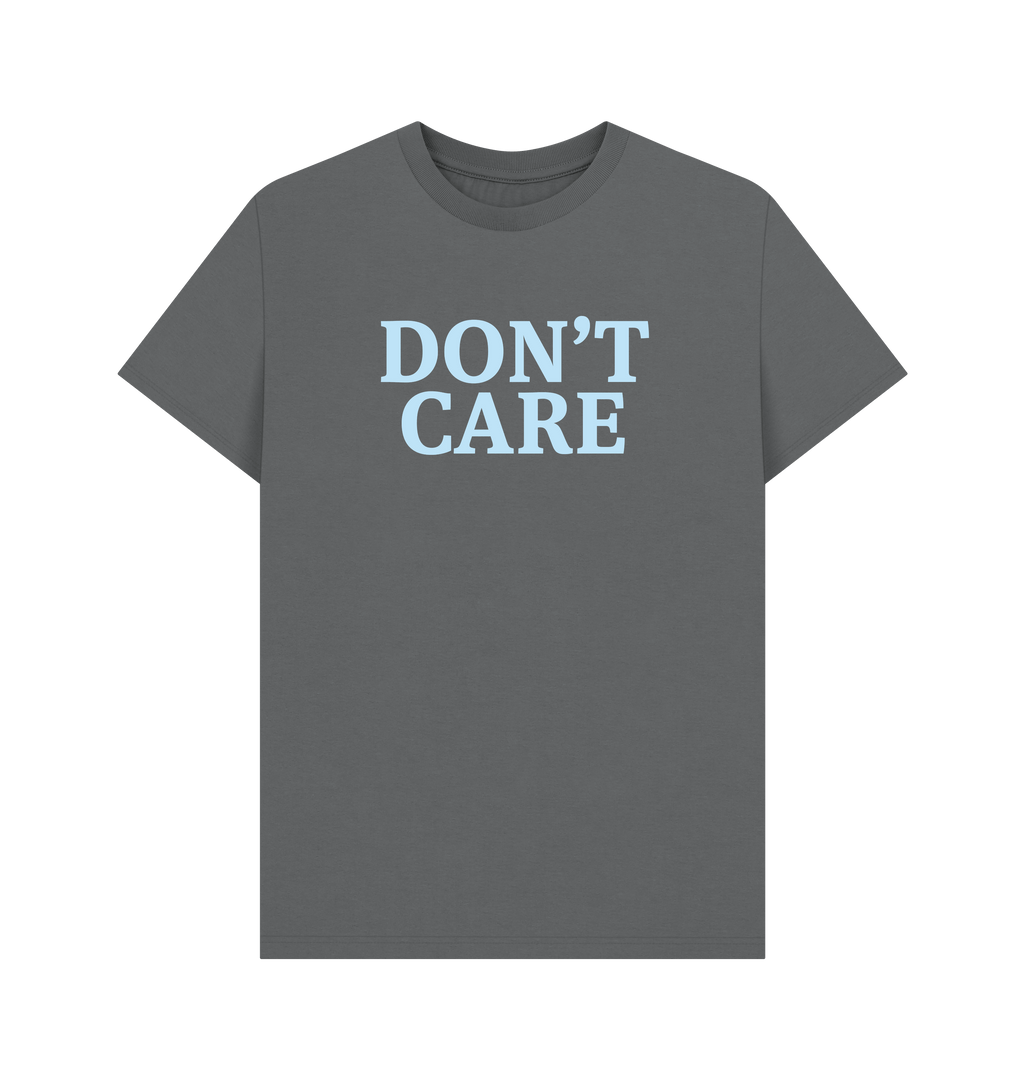 Slate Grey Printed T-shirt Front
