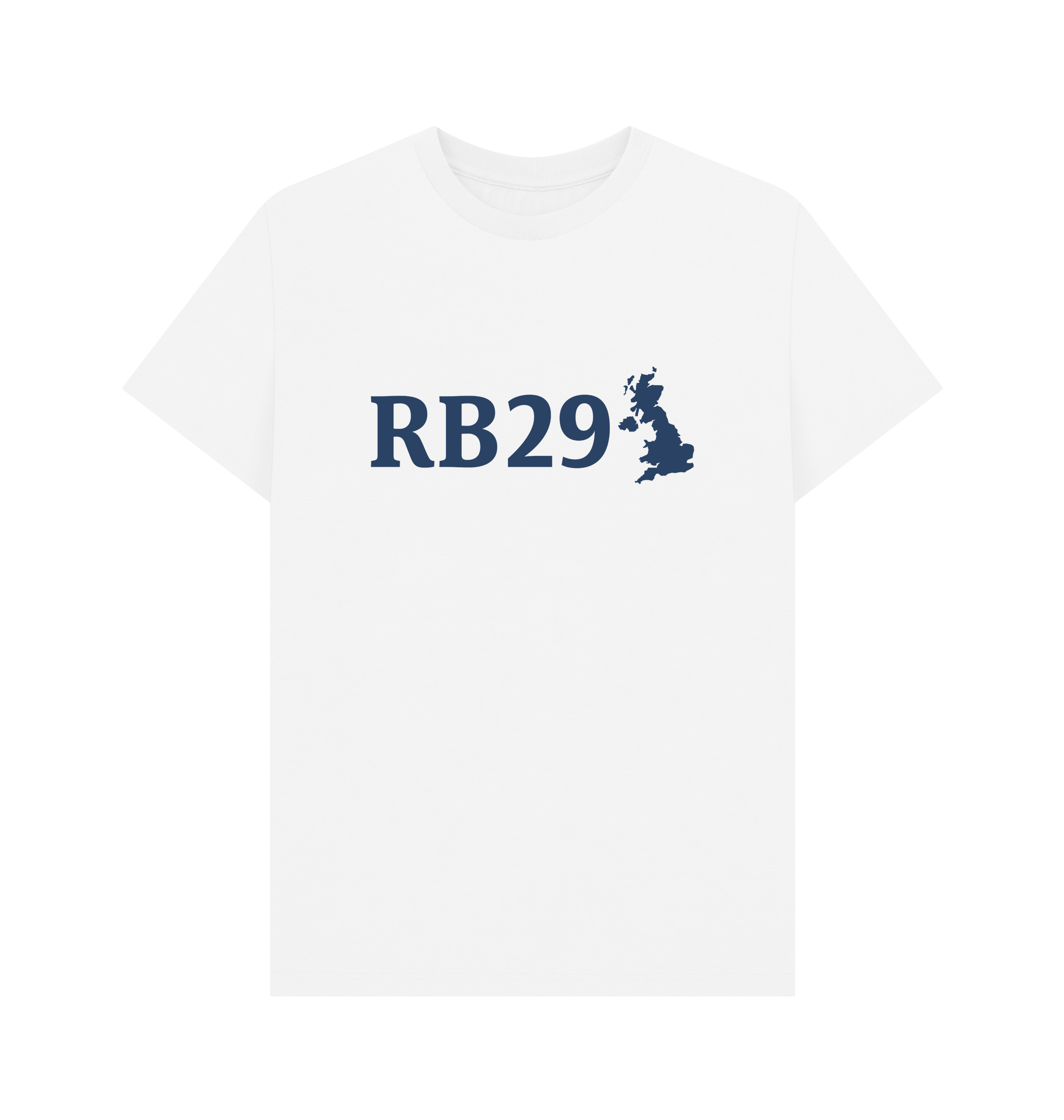 White Printed T-shirt Front
