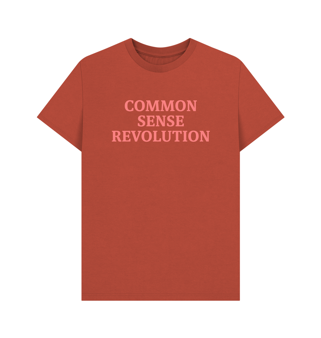 Rust Printed T-shirt Front