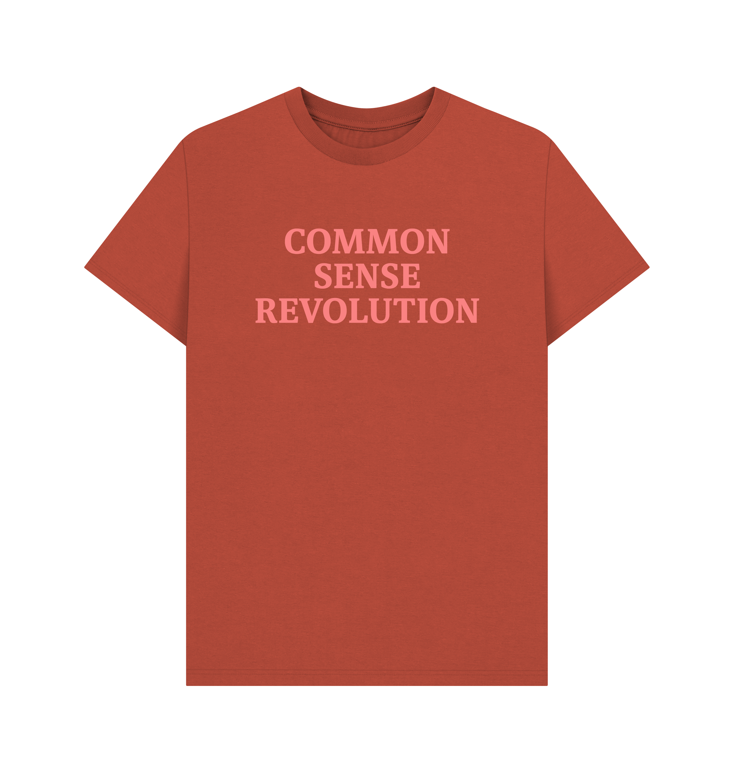 Rust Printed T-shirt Front