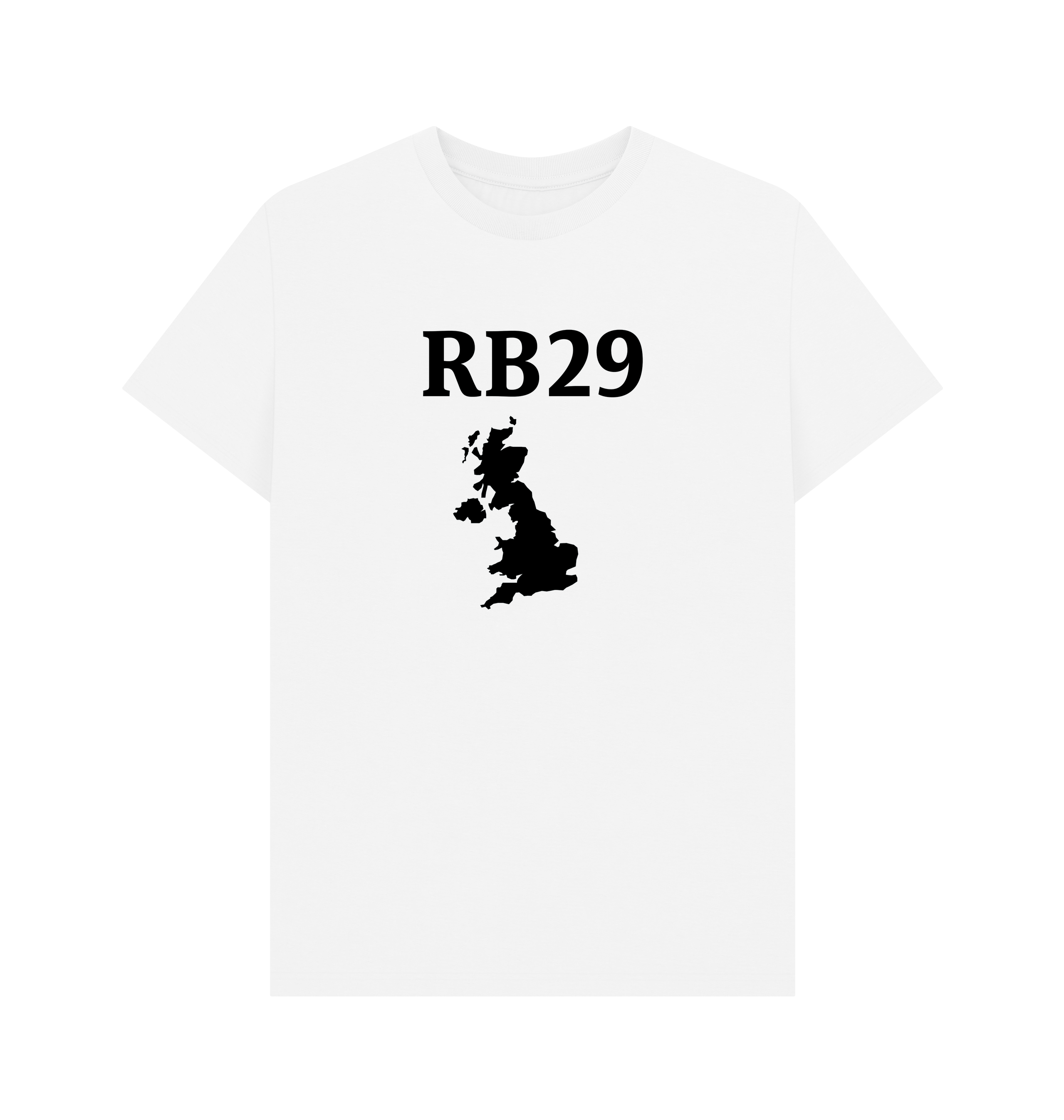 White Printed T-shirt Front