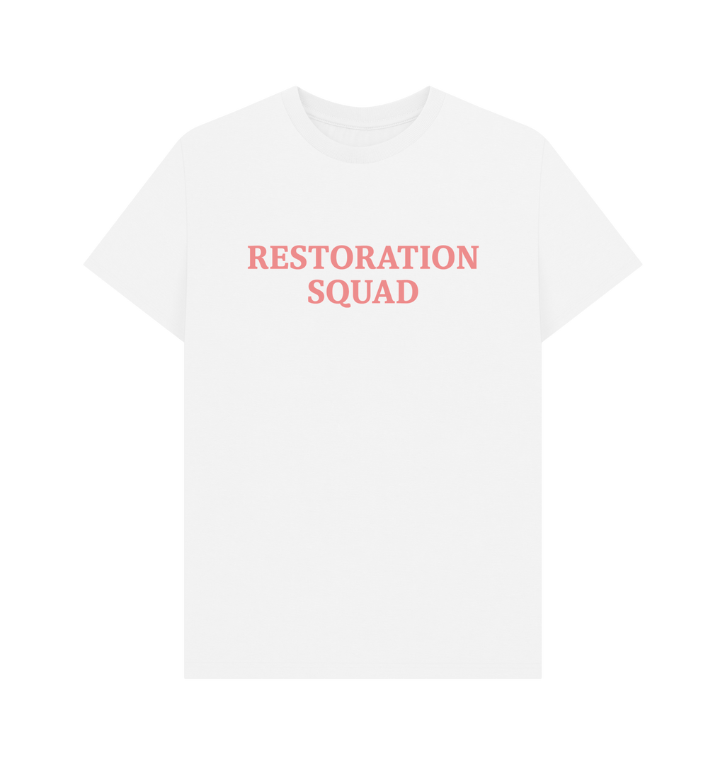 White Printed T-shirt Front