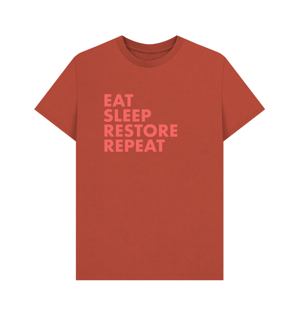 Rust Printed T-shirt Front