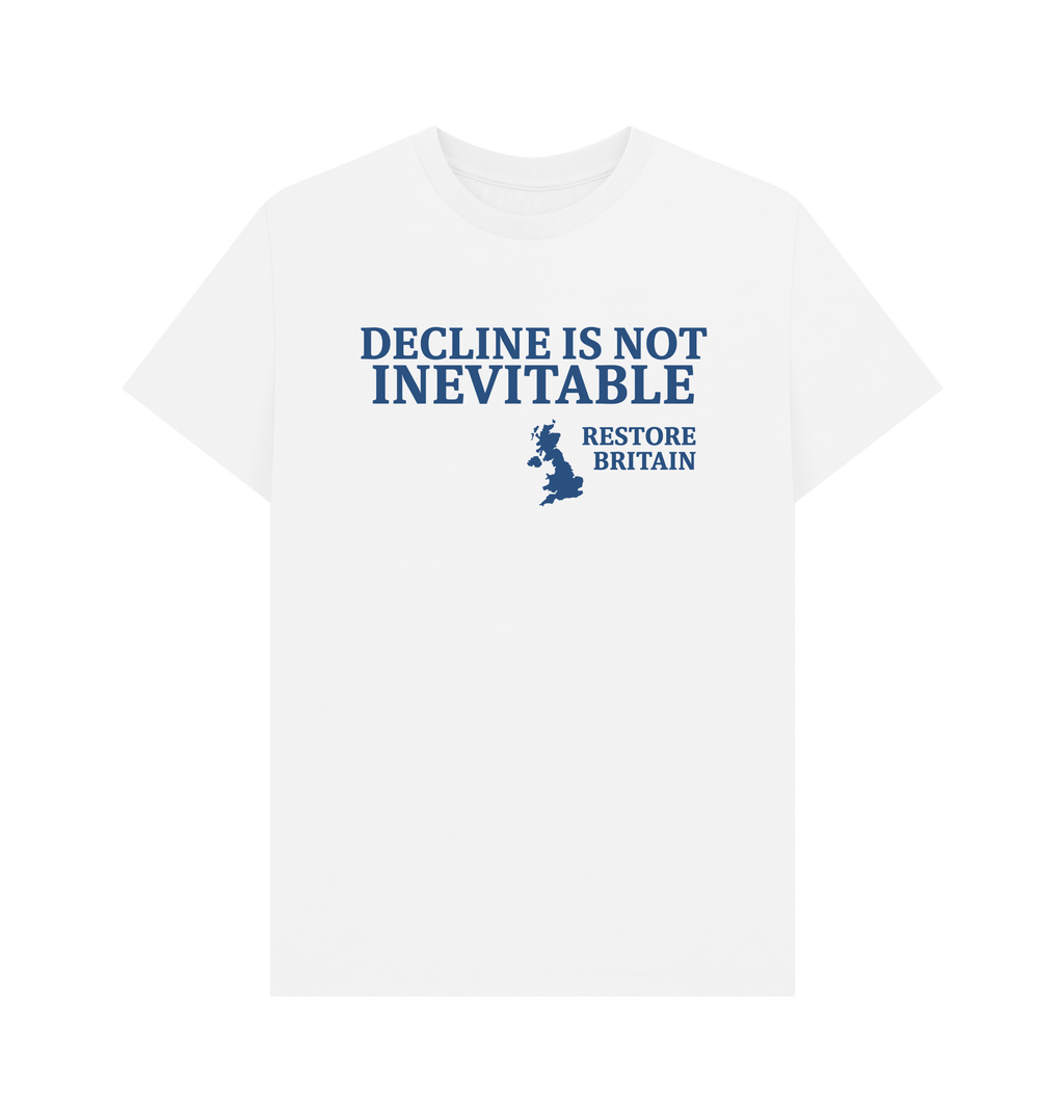 White Printed T-shirt Front