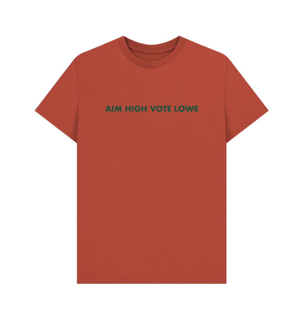 Rust Printed T-shirt Front
