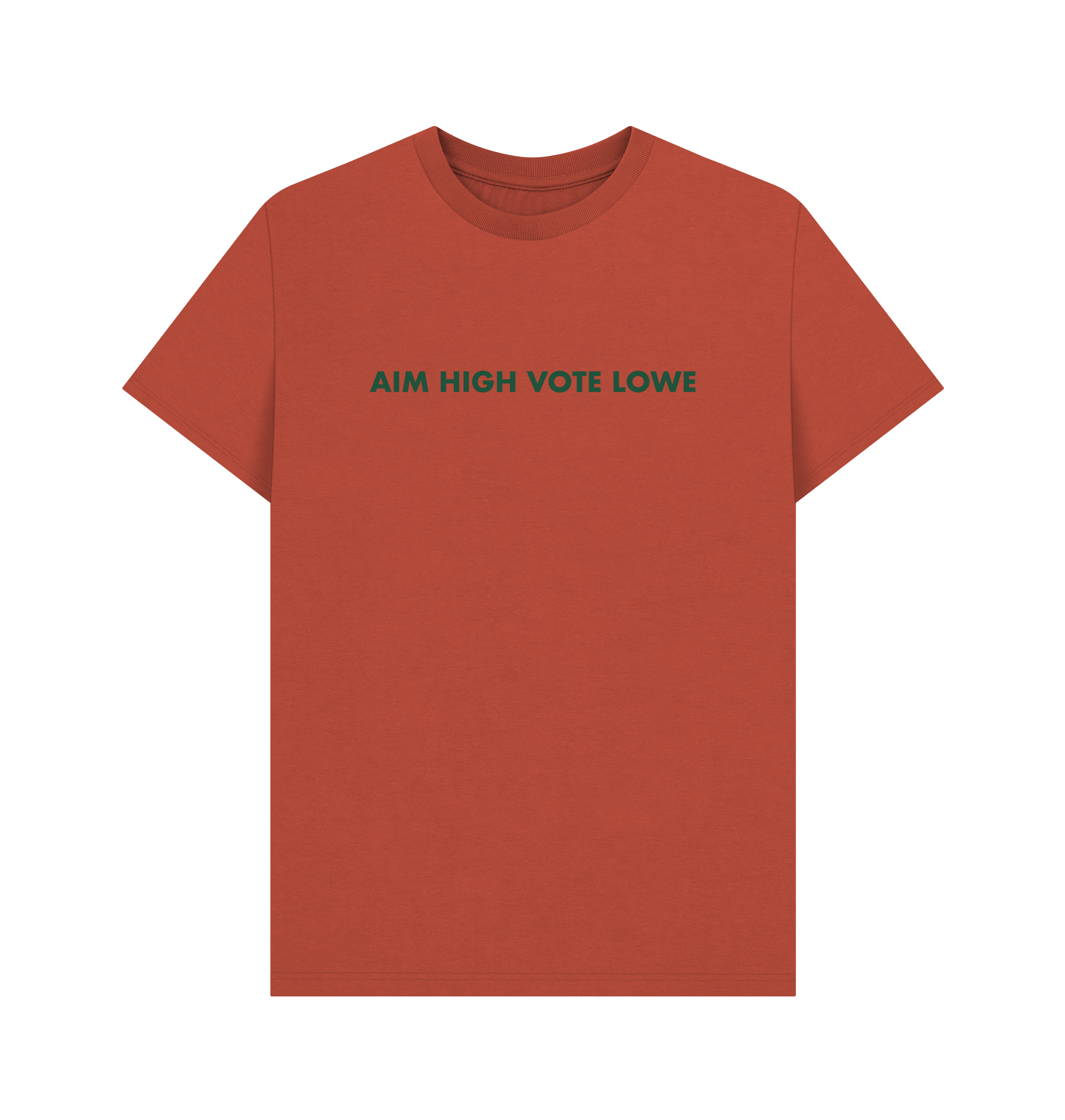 Rust Printed T-shirt Front