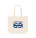 Natural Printed Bag Front