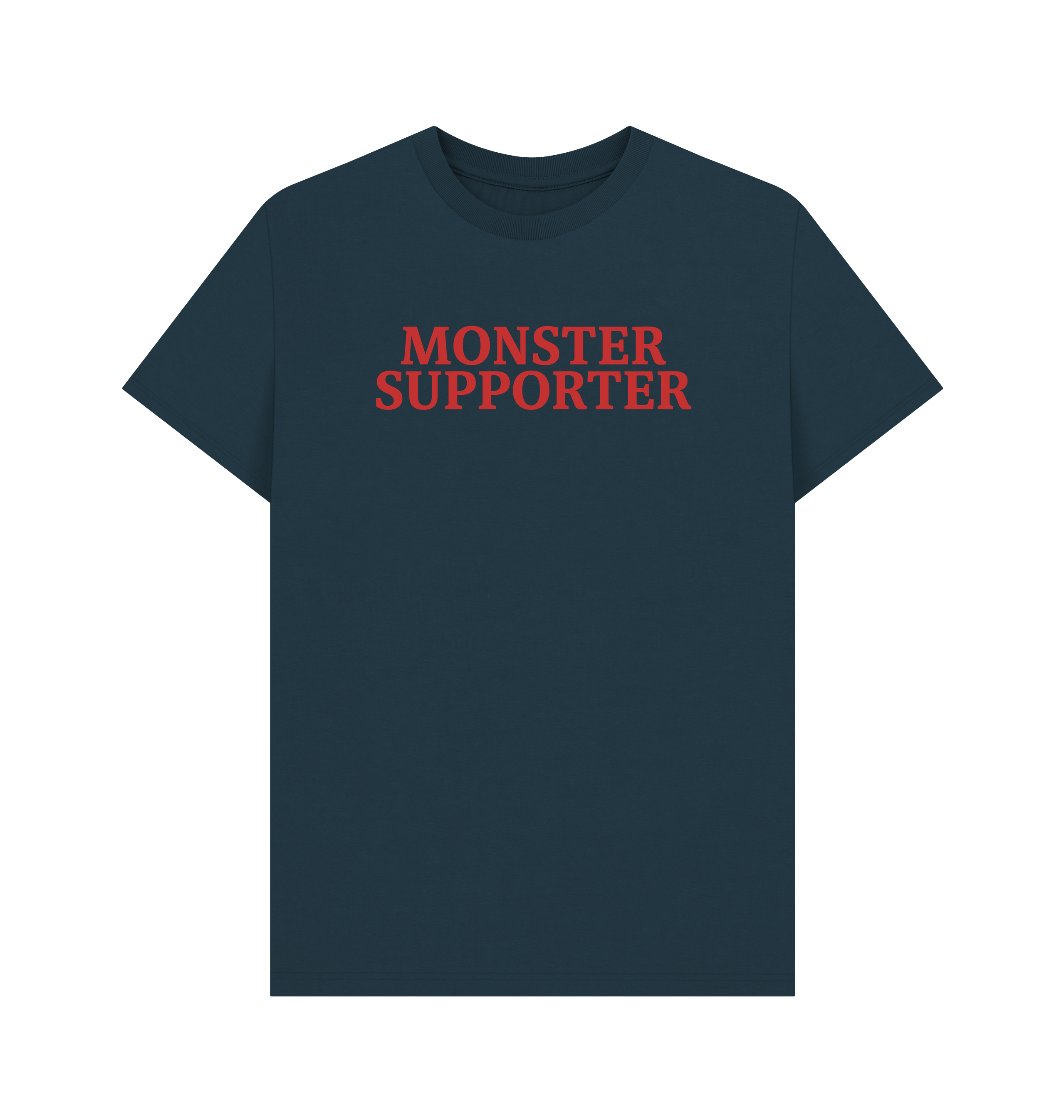 Denim Blue Printed T-shirt Front