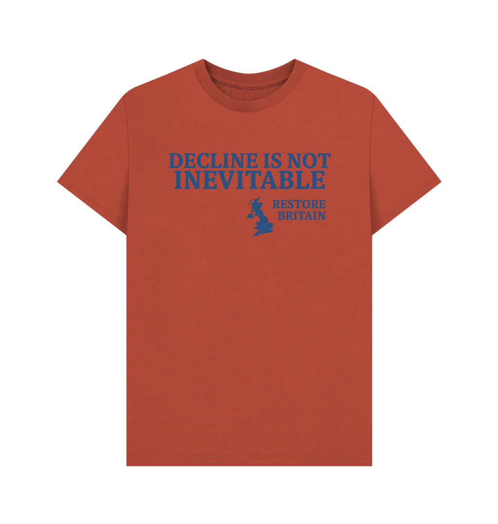 Rust Printed T-shirt Front