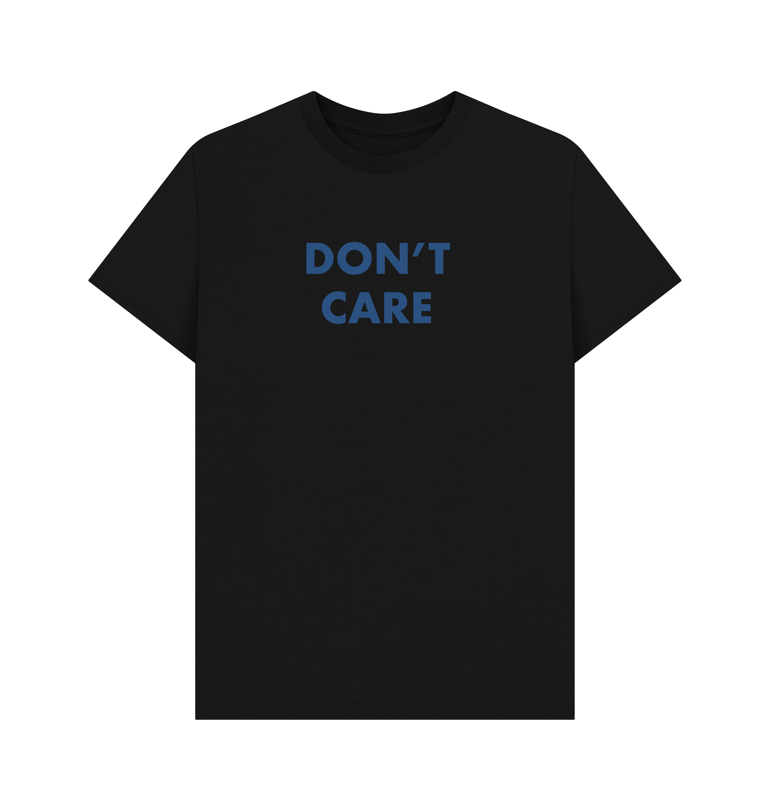Black Printed T-shirt Front