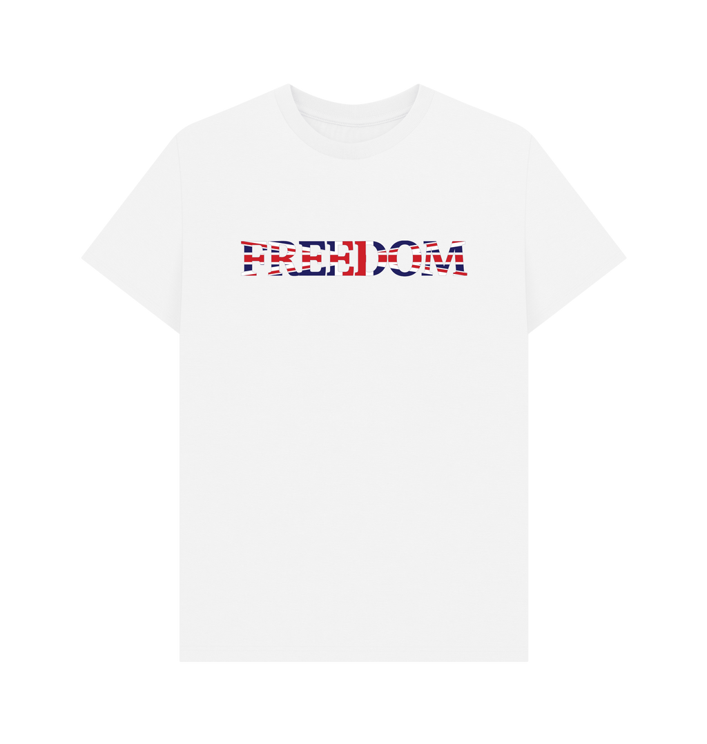 White Printed T-shirt Front