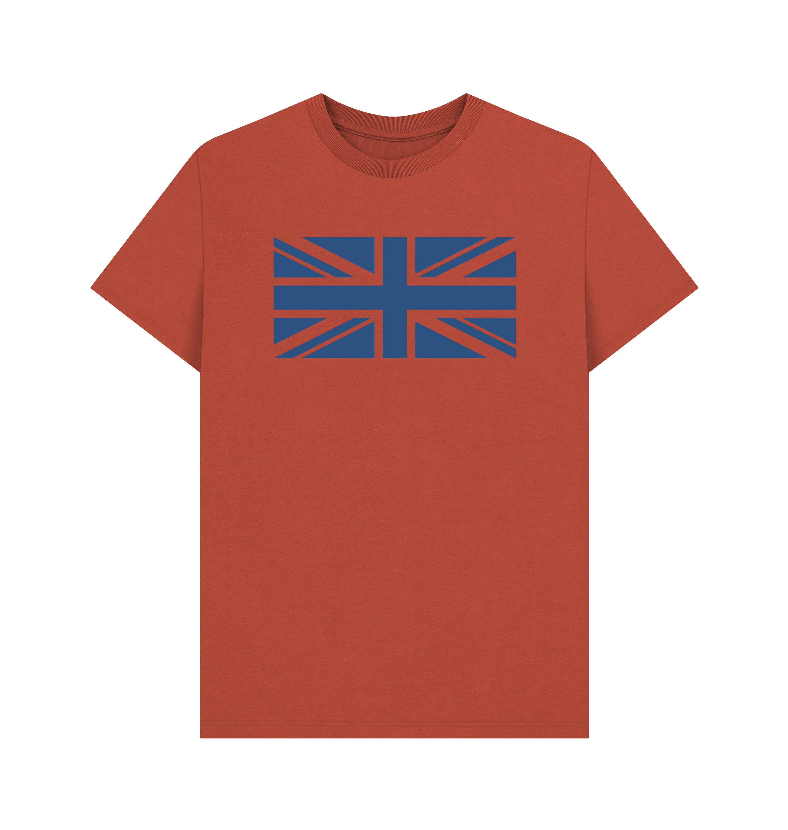Rust Printed T-shirt Front
