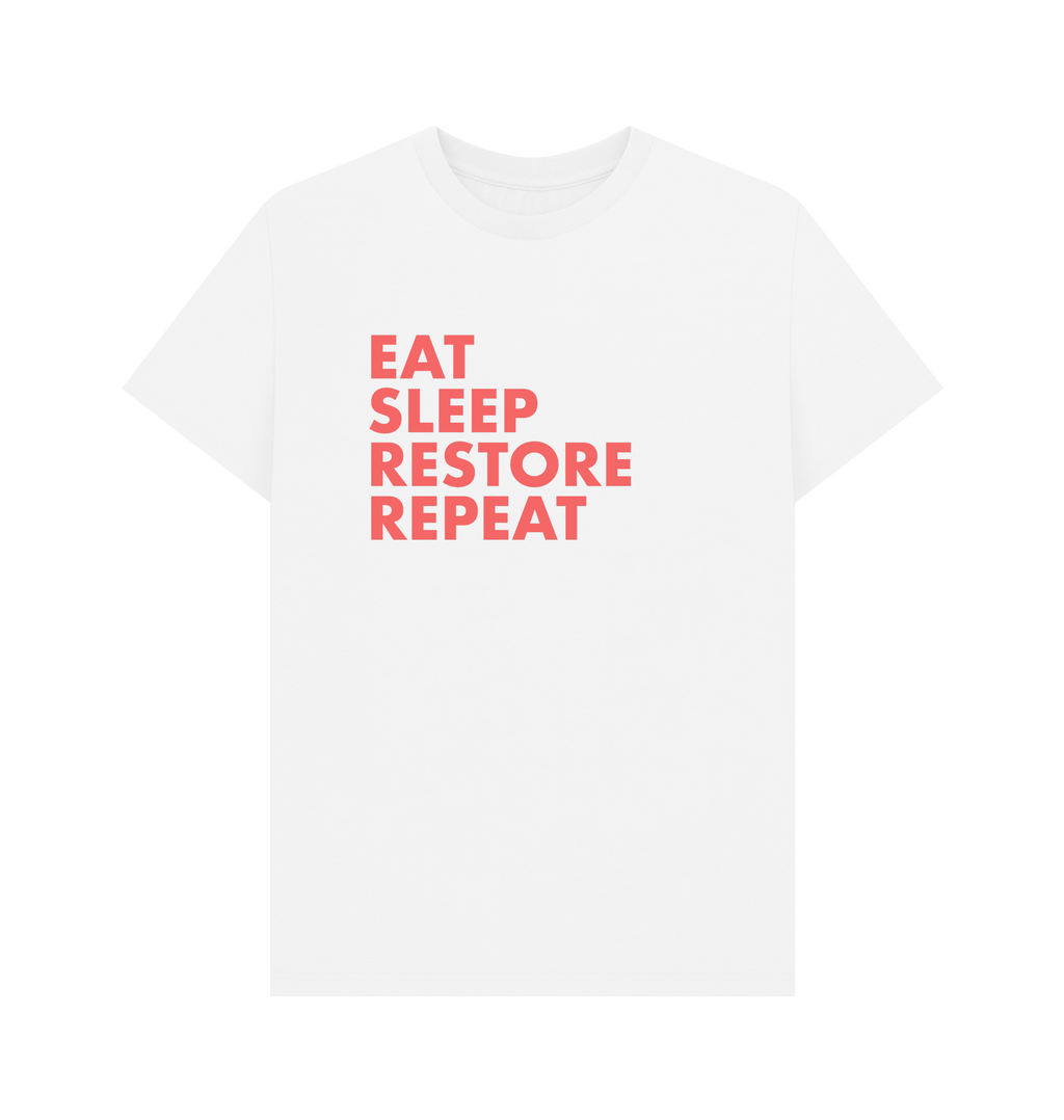 White Printed T-shirt Front