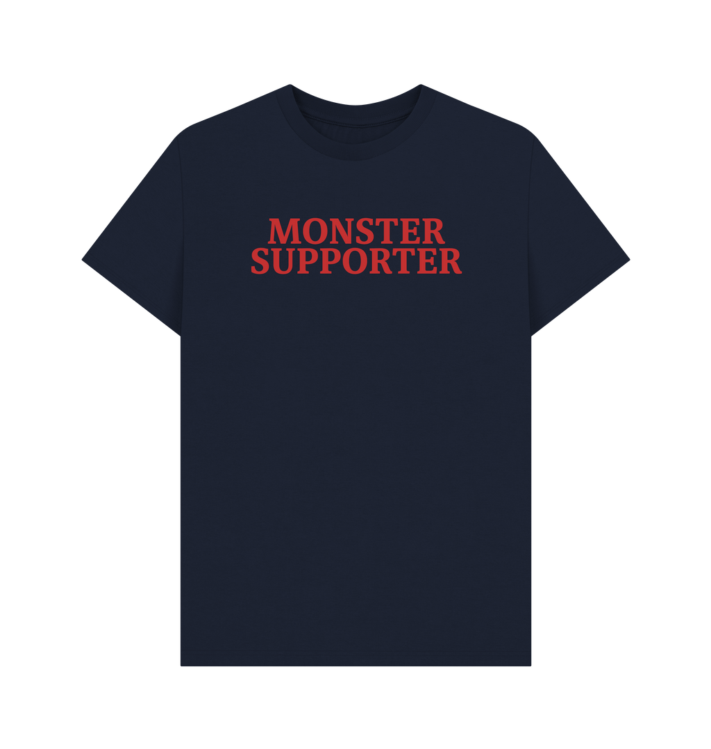 Navy Blue Printed T-shirt Front