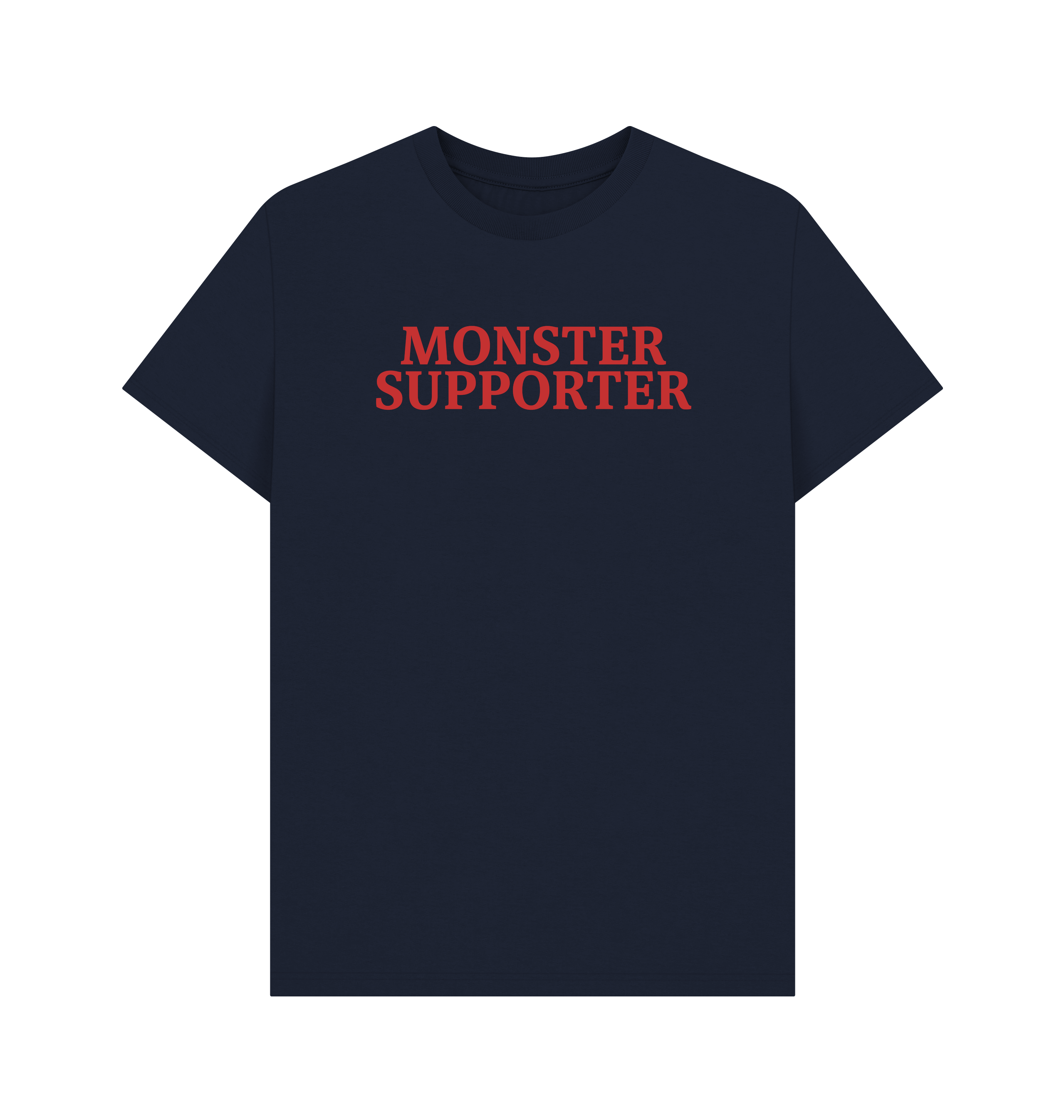 Navy Blue Printed T-shirt Front
