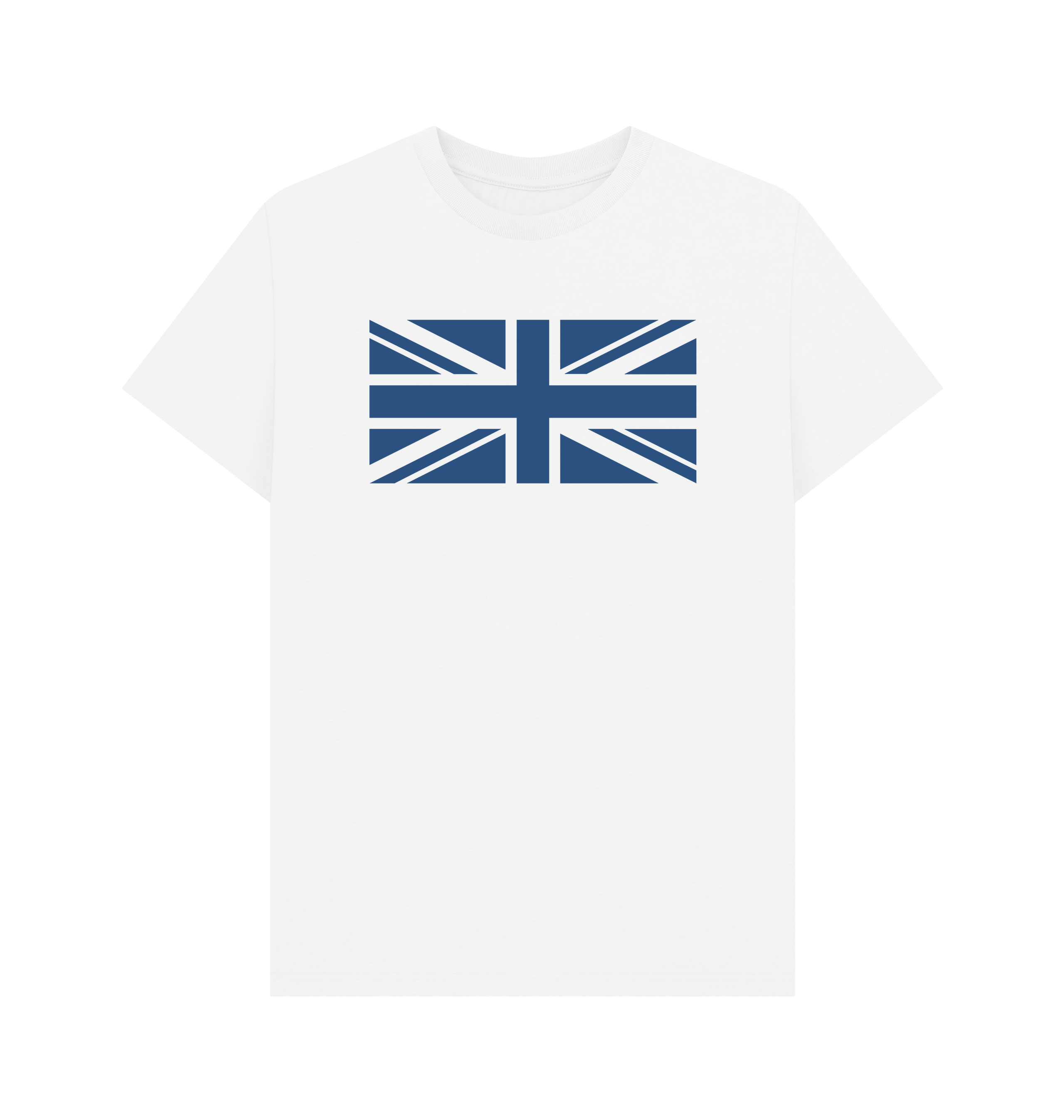 White Printed T-shirt Front