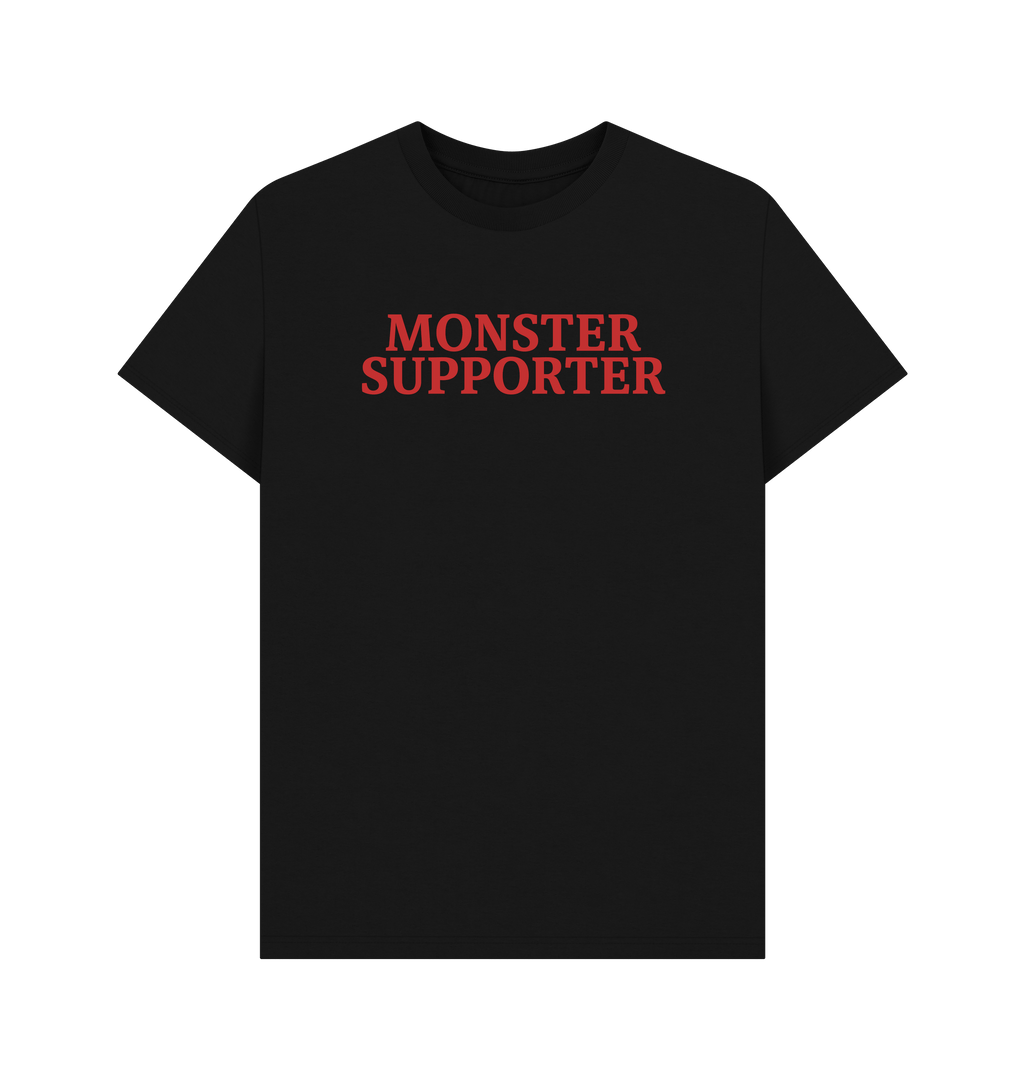 Black Printed T-shirt Front