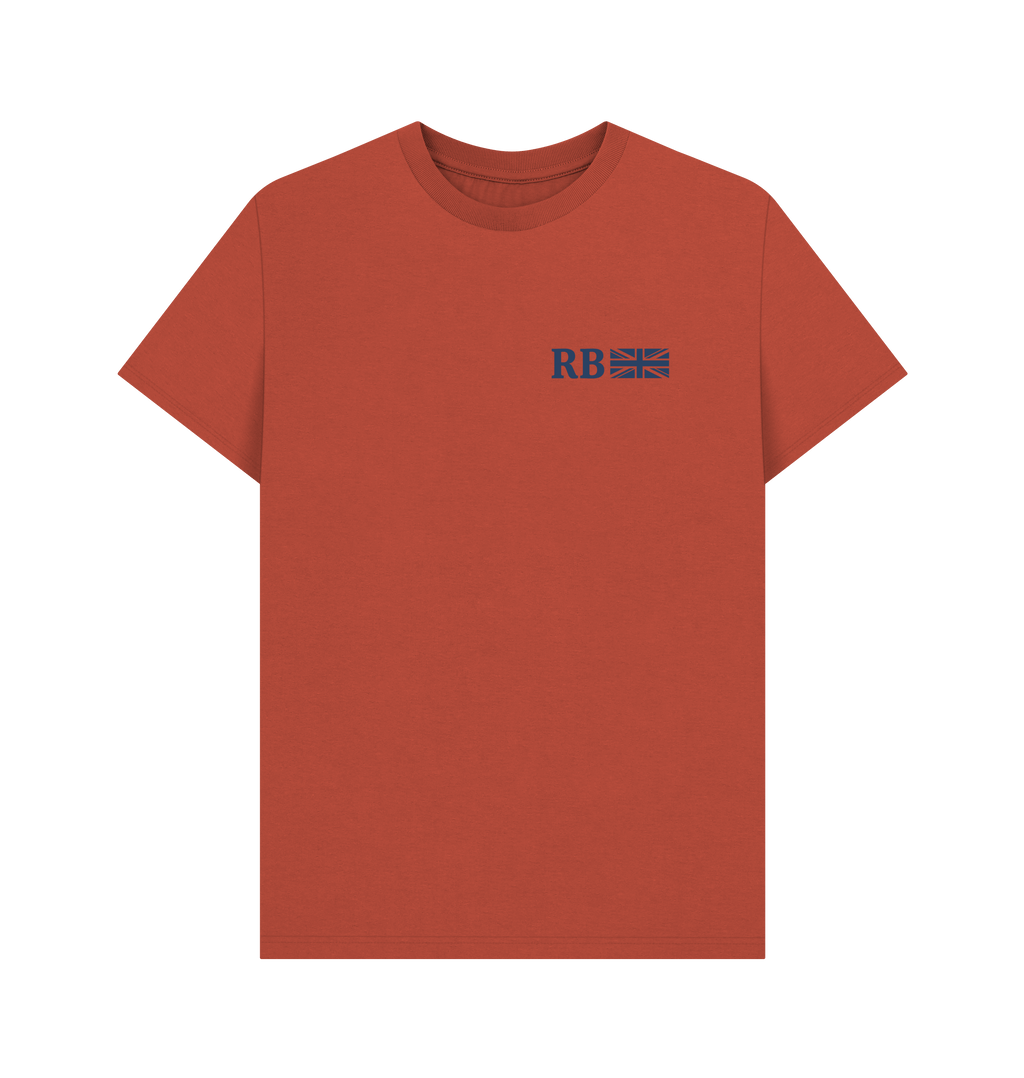 Rust Printed T-shirt Front