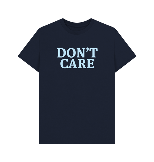 Navy Blue Printed T-shirt Front