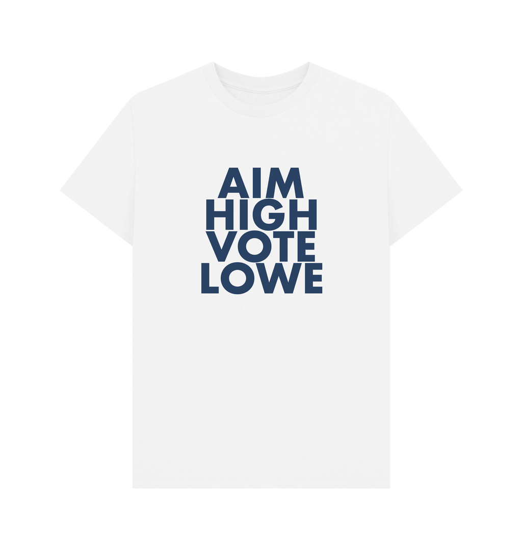 White Printed T-shirt Front
