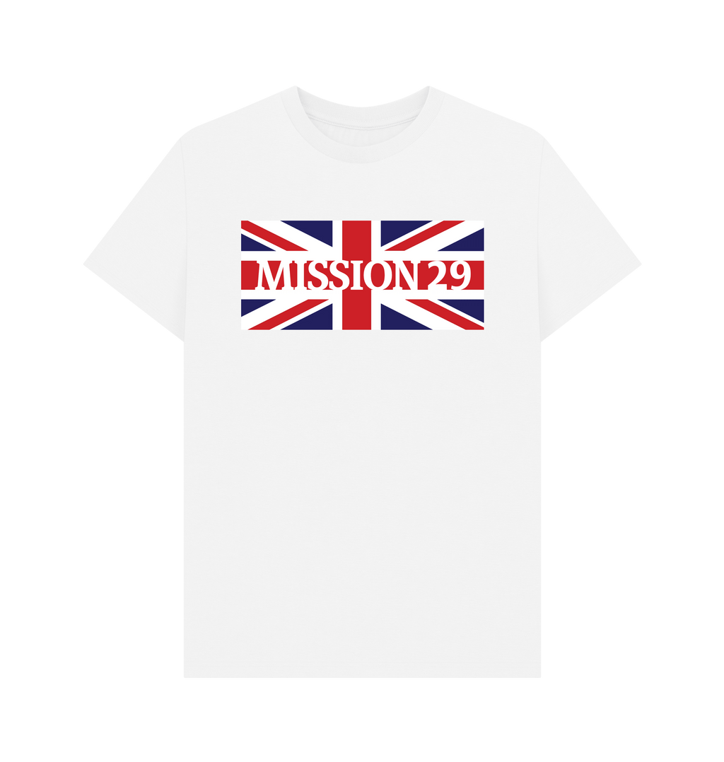White Printed T-shirt Front