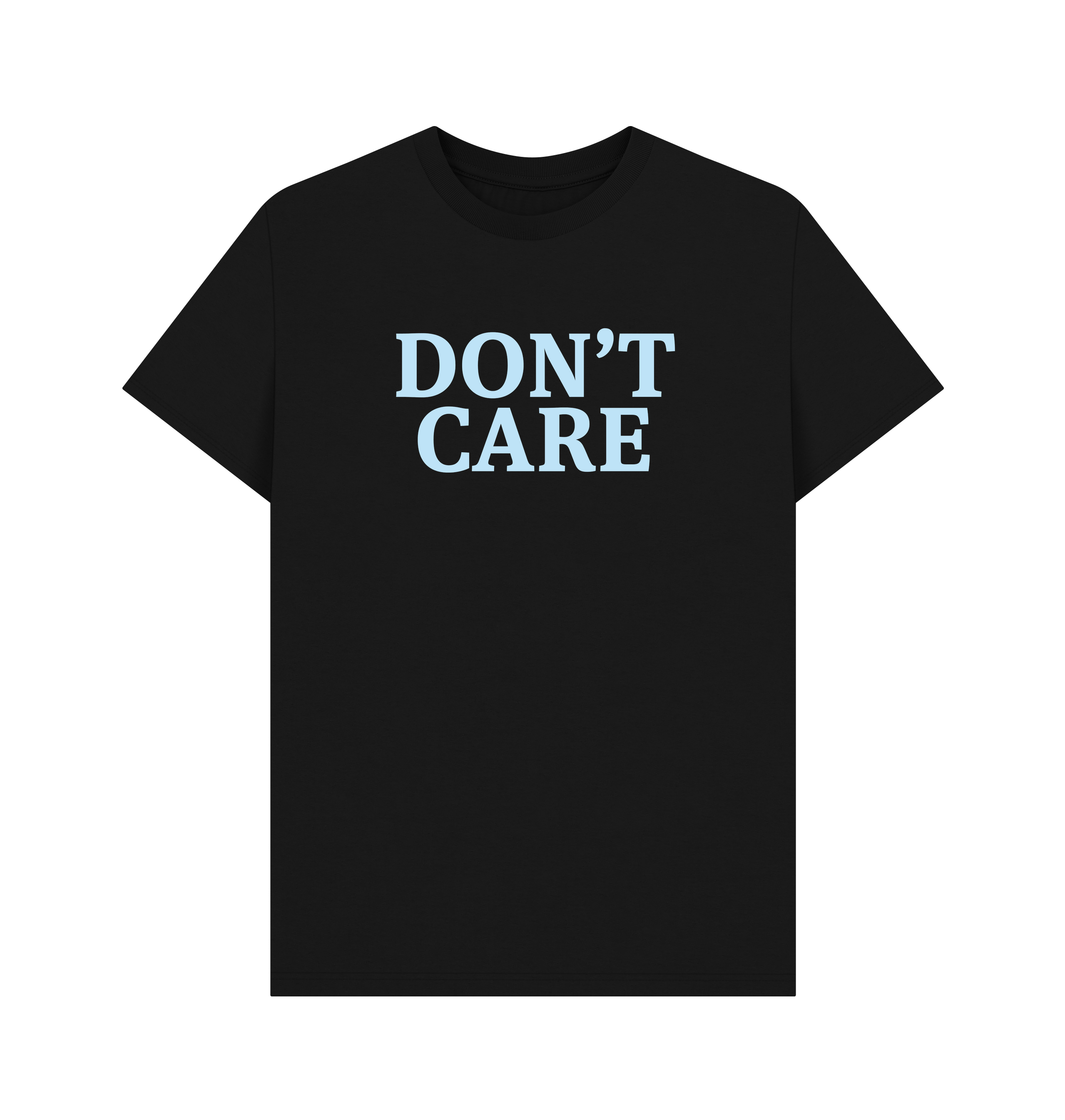 Black Printed T-shirt Front