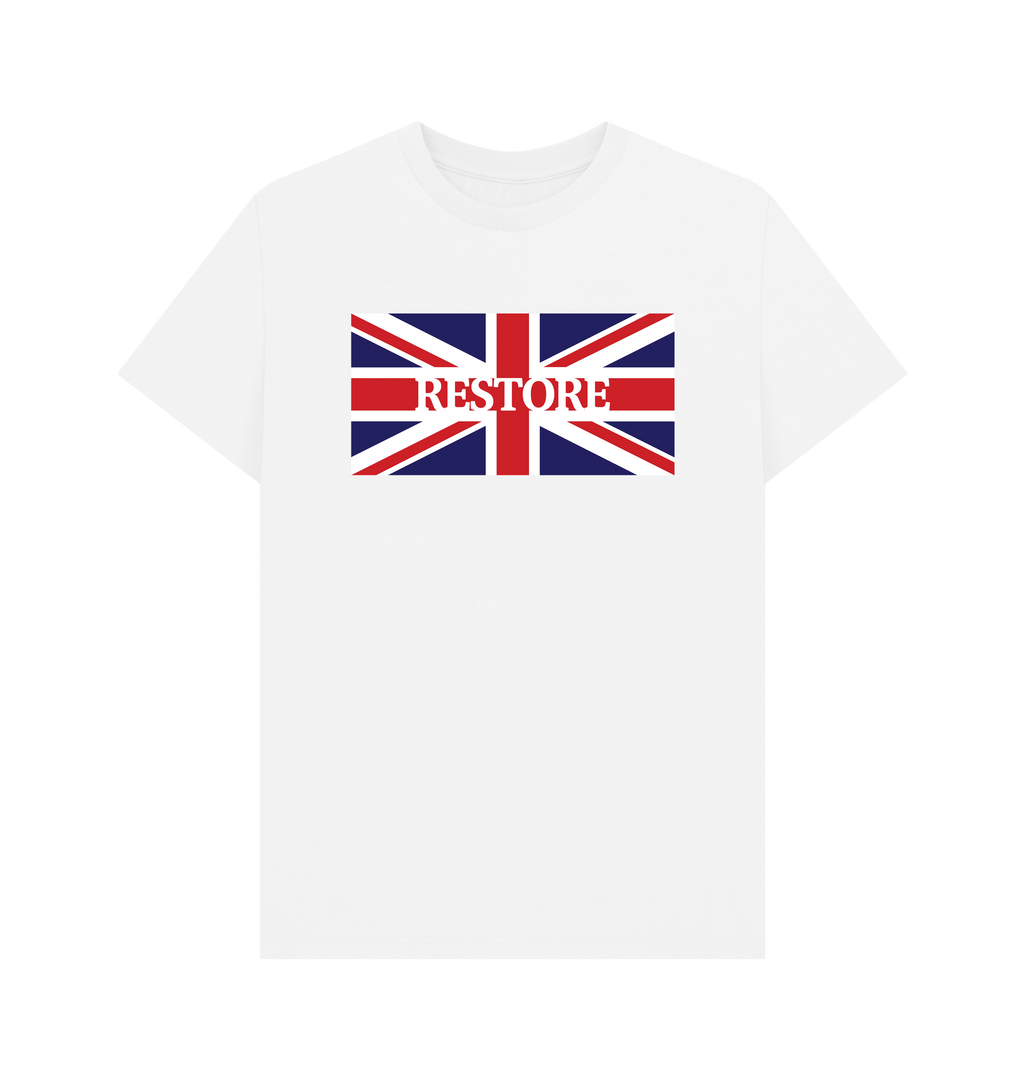 White Printed T-shirt Front